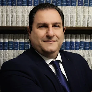 Ritratto dell’avvocato Davide Romano